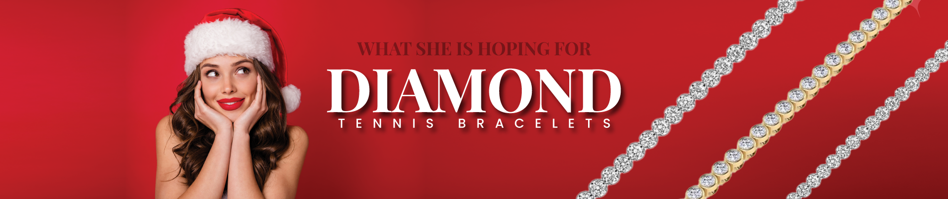 diamond link bracelet