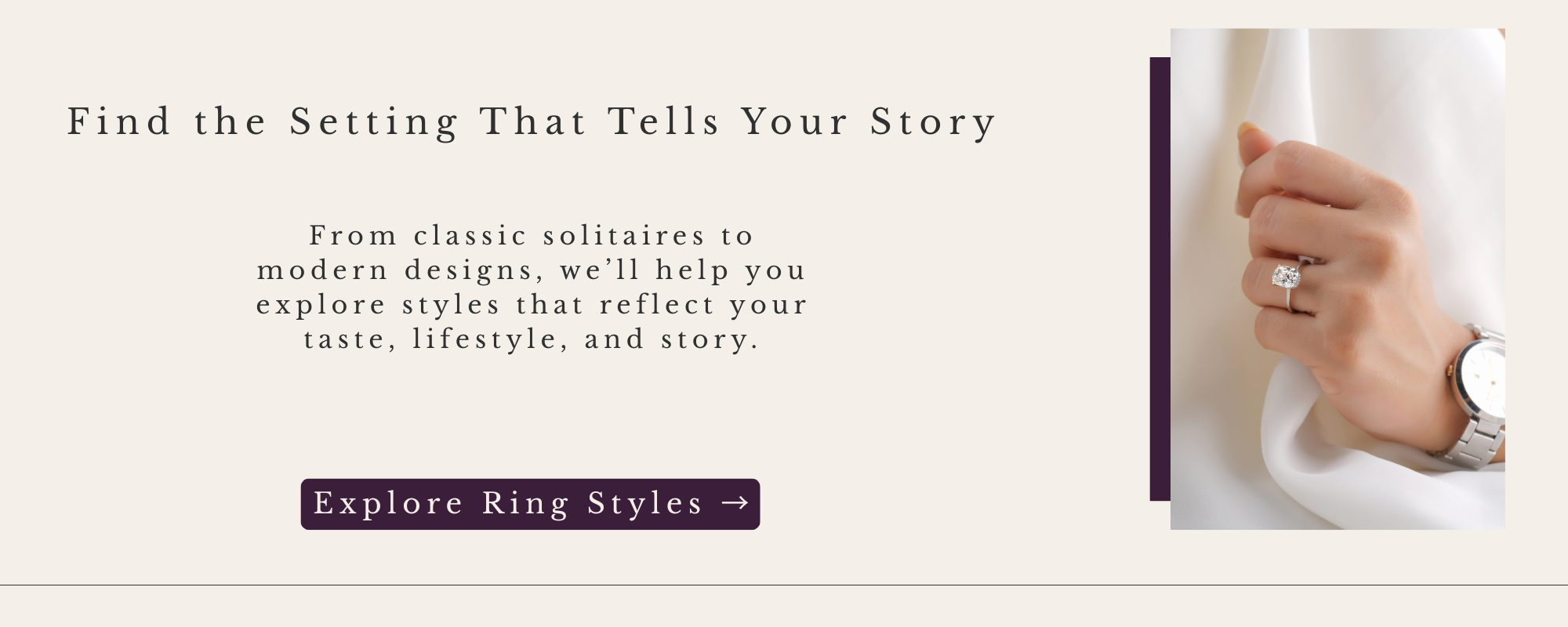 Explore engagement ring styles at Reagan Steele Jewelers