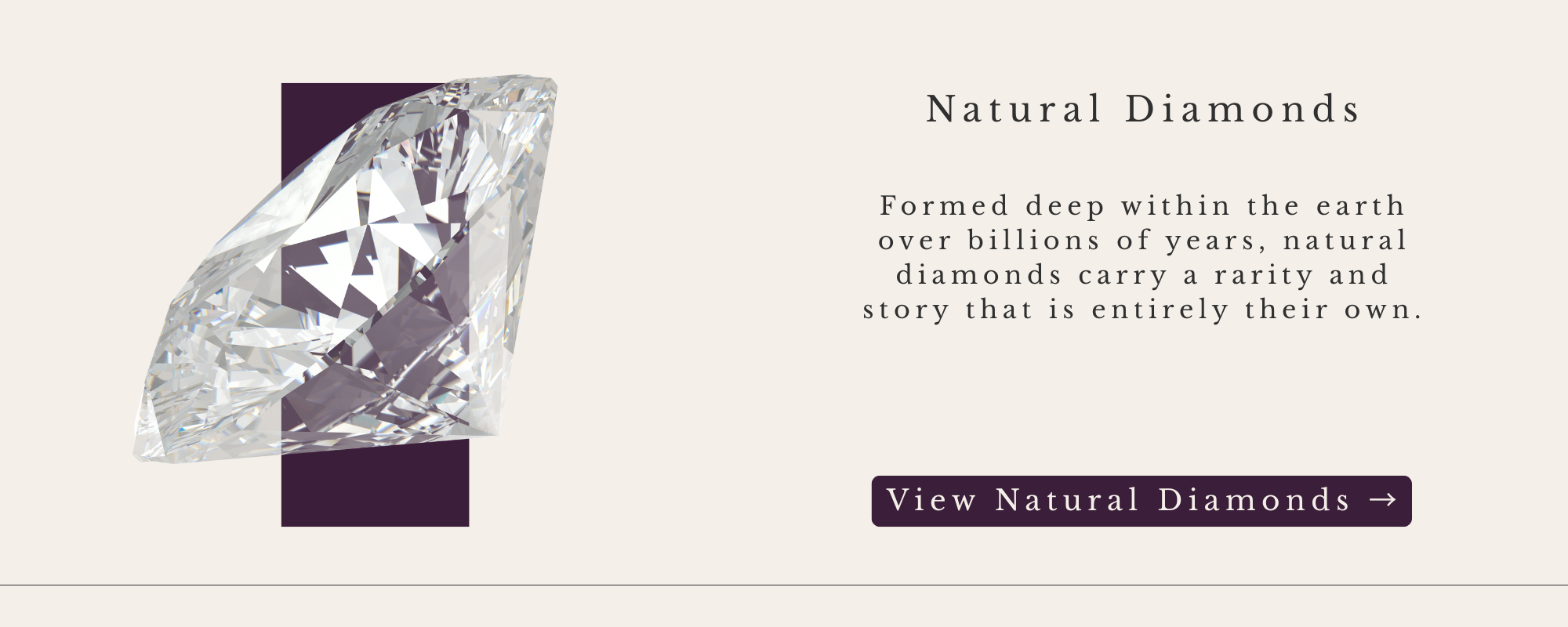 Explore natural diamonds at Reagan Steele Jewelers