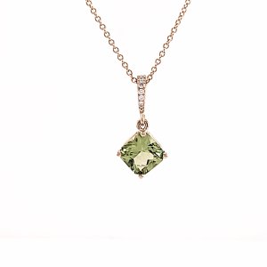 Opal Tsavorite Necklace