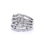 Diamond branch ring diamond jewelry by woodbury Jewelers