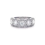 five diamond halo diamond ring diamond jewelry by woodbury jewelers